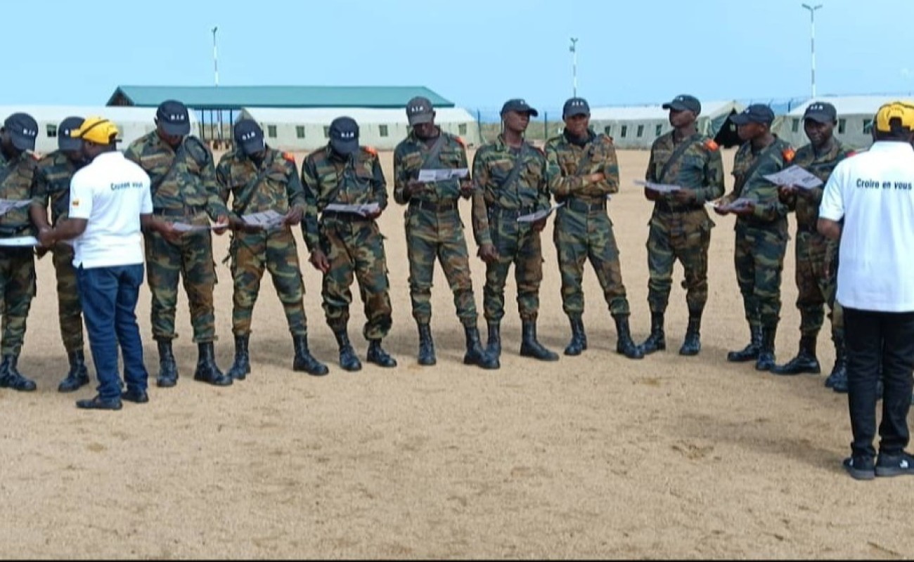 Quarterly sports team building day at bir base maroua salak