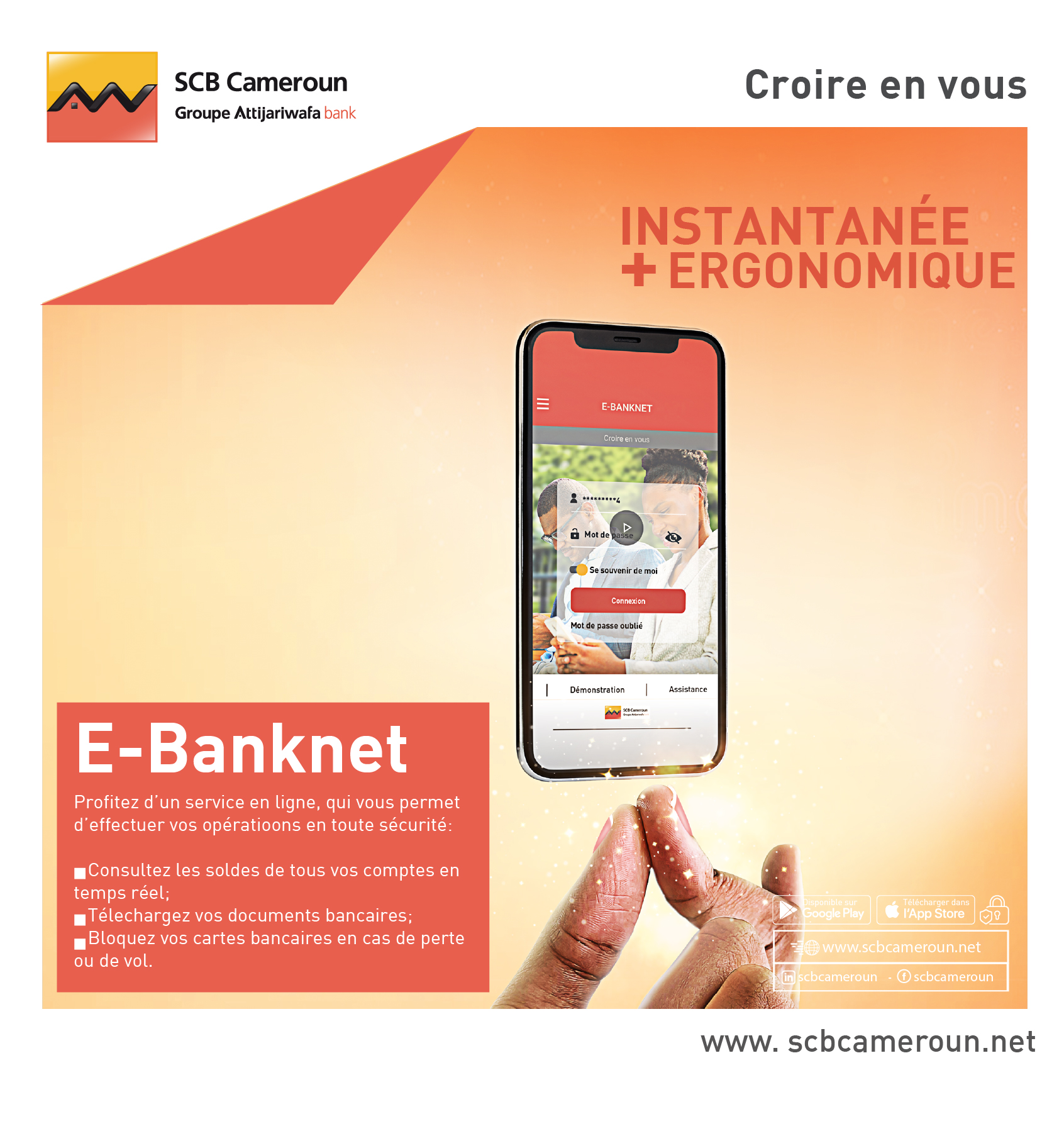 Votre application E-Banknet a fait peau neuve !