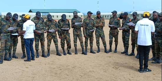Journée trimestrielle de cohésion sportive de la base BIR MAROUA SALAK 